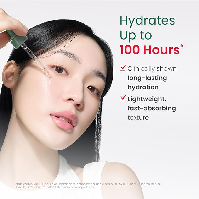 Dr. G R.E.D. Blemish Clear Hyal-Cica Soothing Serum - Korean Skincare - Long-Lasting, Hydrating Serum for All Skin Types - Cools Skin Temperature - Hyaluronic Acid & Centella Asiatica - 1.69 fl oz