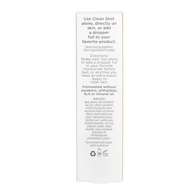 Face Serum by Pacifica - Clean Shot Hyaluronic Acid 5% Solution with Rose, Jasmine & Peony – Hydrating Facial Serum for All Skin Types, Vegan & Cruelty-Free, 0.8 oz