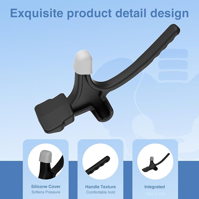 AISZG Psoas Release Tool - Psoas Muscle Release Tool Fully Adjustable for Iliacus, Waist Pain Sciatica, Back&Posture Relief, Hip Flexor Release Tool and Trigger Point Massage Tool