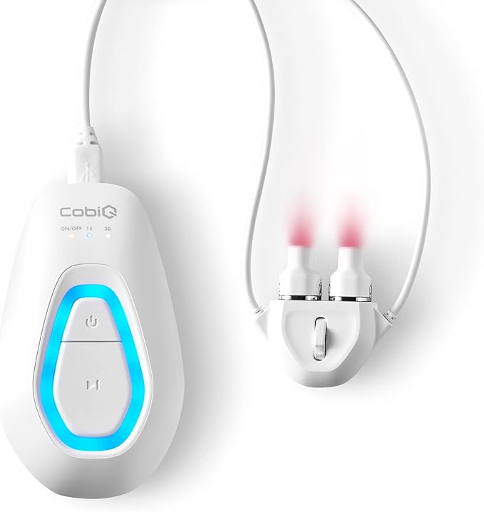Nasal Red Light Therapy Device – FDA Registered, Multi-Wavelength, Portable & Rechargeable for Allergy & Sinus Relief