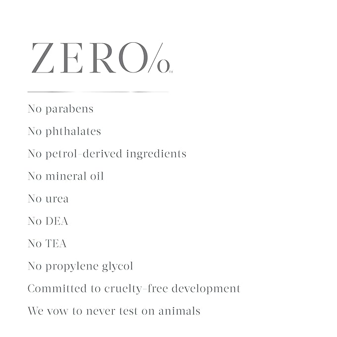 Gilchrist & Soames Zero% Unisex Shower Gel and Body Wash - 15.5oz - Light and fresh, Gently Cleansing, Zero Parabens, Sulfates, and Phthalates