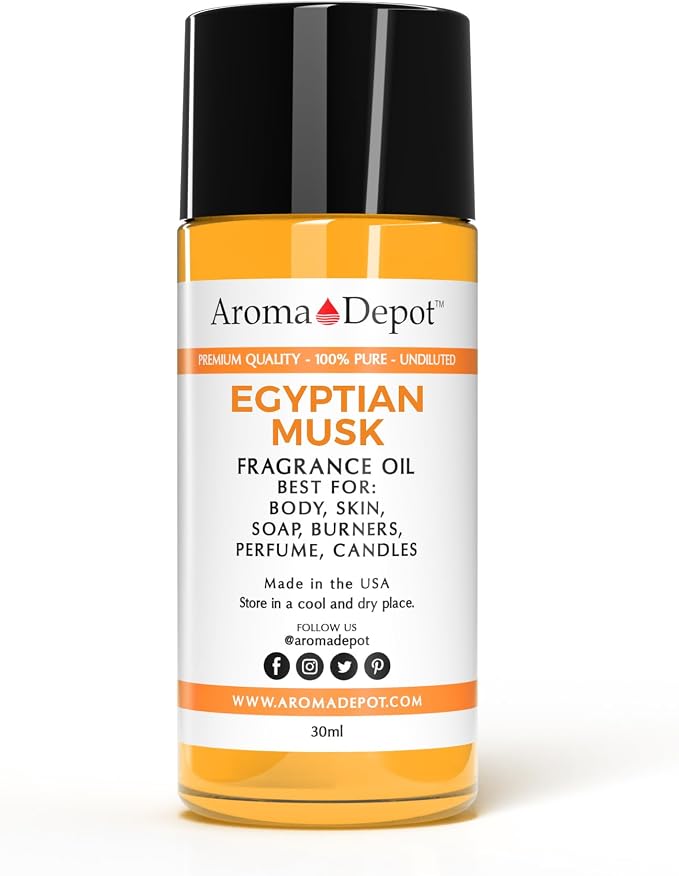 30 ml. Egyptian Musk Roll-on Perfume/Skin Body Fragrance Oil. Our Interpretation, Pure-Uncut. Add a Few Drops to Your Aromatherapy Diffuser.