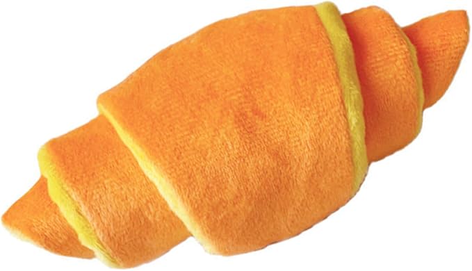 Interactive Dog Chewing Toy Treat Dispenser Plush Fabric Squeaky for Small and Puppy Entertainment and Chewing