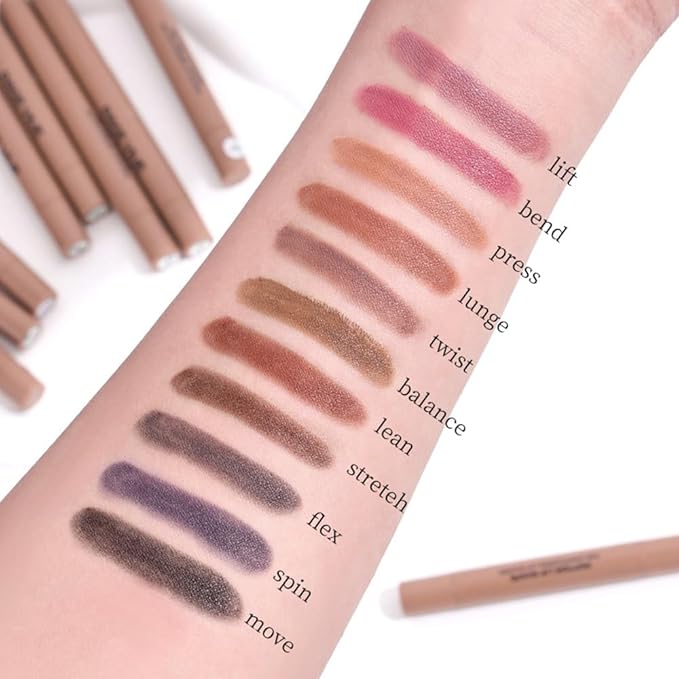 Matte Crayon Lip Liner Pencil, Deep Green Lip Liners Lipstick For Women Halloween Birthday Party Wear, Plump Creamy Formula With Silicone Smudger for Define Contours & Sculpting Lip