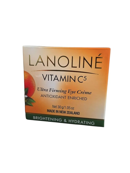Vitamin C Ultra Firming Eye Crème, 1.05 oz (30g) – Brightening & Hydrating Eye Cream, Antioxidant Enriched, Reduces Fine Lines & Dark Circles – Made in New Zealand