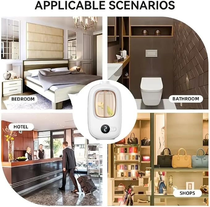 A Aromatherapy Spray Set, Winter humidifier and air freshener Provide Lasting Fragrance for The Home and Effectively Eliminate Odors (Aromatherapy Diffuser +（Gardenia） 3pc)