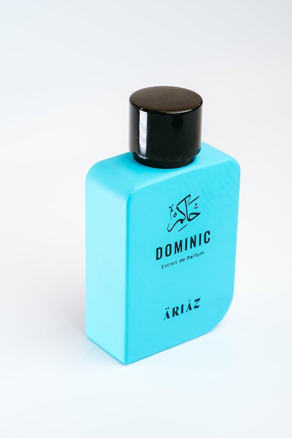 ARIAZ Dominic Extrait de Parfum – Luxury Long-Lasting Cologne for Men - Bold & Fresh Eau de Parfum Spray -Premium Niche Fragrance - Masculine Perfume -100ml Scent Bottle