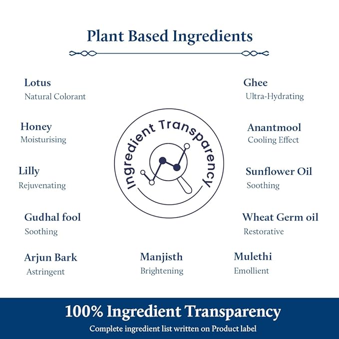 Blue Nectar Lip Tint Stain for Sheer Nude Tinted Lips | Hydrating Lip Tint, Color Infused, with Shea Butter for Natural Looking Finish (0.35 Oz)