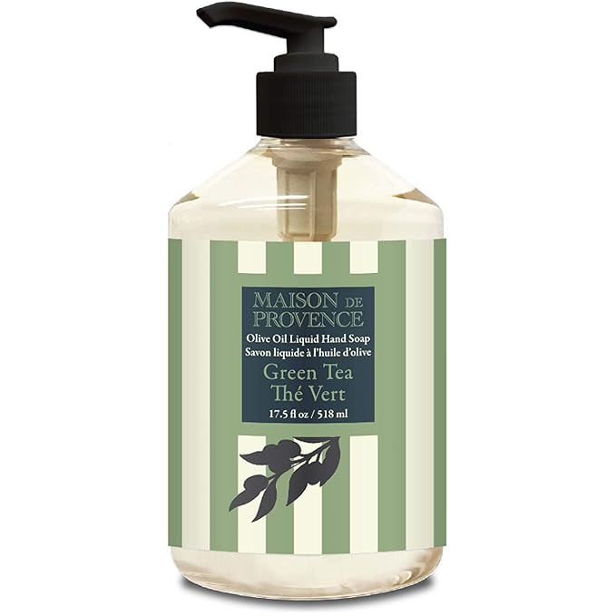 Olivia Care Liquid Hand Soap - Aromatic, Moisturizing with Organic Olive Oil, Anti-Bacterial, All-Natural Ingredients (Set of 4, Assorted Scents)