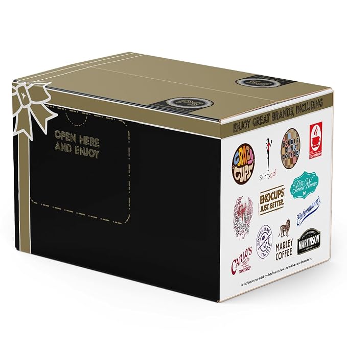 Perfect Samplers Cappuccino & Hot Chocolate Variety Pack, Including Flavored Hot Chocolate & Cappuccino Coffee for Keurig KCups Machines, Hot Cocoa Coffee Pods Variety, Coffee Gift Set, Gift Set, 40 Count