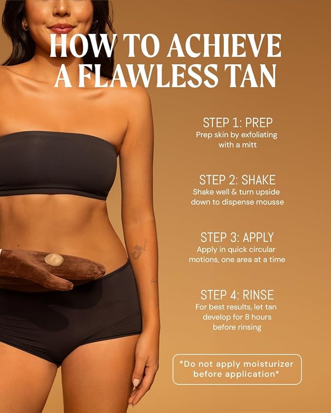 PETAJANE Dark Tanning Mousse, 7 Fl Oz, Pack of 2