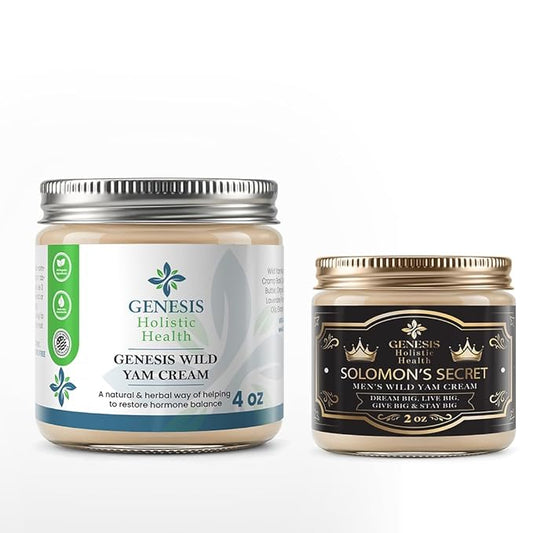 Genesis Solomon's Secret 2oz + Wild Yam Cream 4oz
