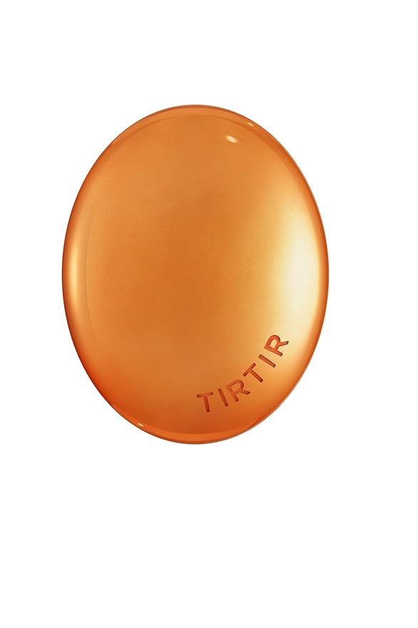 [*Mini Size*] TIRTIR Mask Fit Ai Filter Cushion Foundation | AI-Like Semi-Matte Finish - Up to 72-Hour Medium to Full Coverage Korean BB Cushion Make up Beauty, #23N Sand, 0.15 Fl Oz