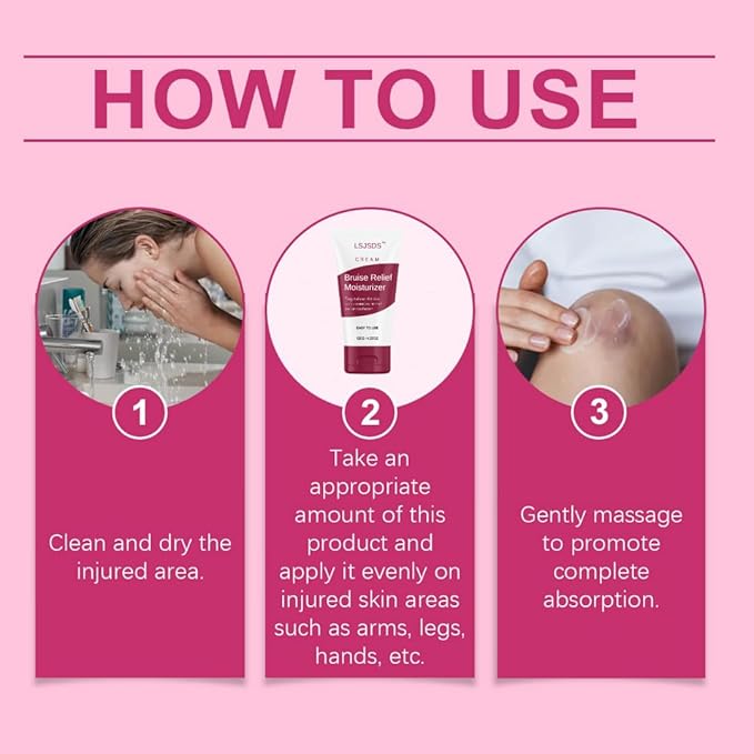 Bruise Cream with Vitamin K– Moisturizing & Firming Formula for Arms, Legs & Hands – Restores Fragile Skin with Anti-Wrinkle Benefits – 4.23 oz