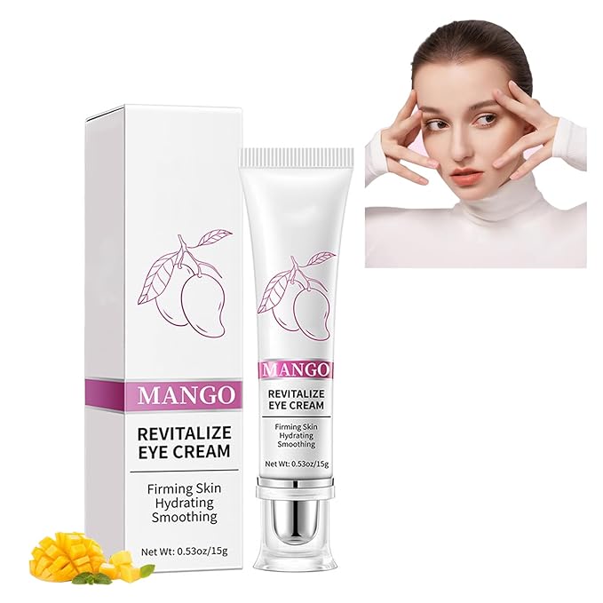 Eyelift Serum - Mango Revitalize Eye Cream, Eyelift Serum Mango Revitalize Eye Care Cream, Removes 99% Of Eye Bags & Dark Circles Mango Revitalize Firming Eye Cream (1 Pcs)