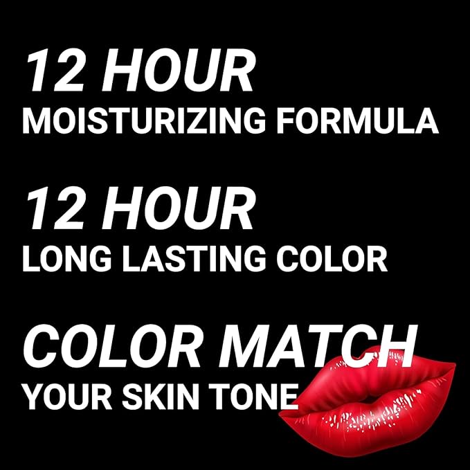 MOODmatcher LIVAURA original Color Changing Lipstick – 12 Hours Long-Lasting, Moisturizing, Smudge-Proof, Easy to Apply Creamy Lipstick, Glamorous Personalized Color, Premium Quality – Made in USA