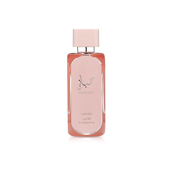 Lattafa Hayaati Florence for Women Eau de Parfum Spray, 3.4 Ounce