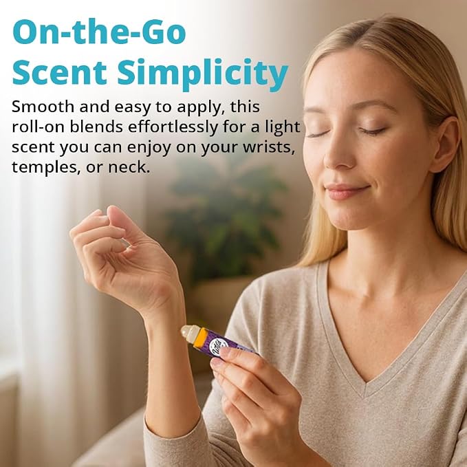 Wild Essentials Escape Essential Oil Blend 2-Pack – Roll-On & Aromatherapy Inhaler for Relaxation, Stress Relief, and Mood Support