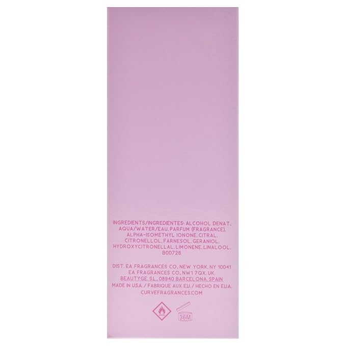 Curve Pink Blossom by Liz Claiborne for Women - 3.4 oz EDT Spray