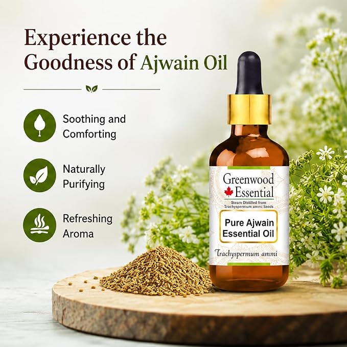 Greenwood Essential Cedarwood Essential Oil (Juniperus Virginiana) with Glass Dropper | Pure | Non-Sticky | Non-Greasy | Lightweight | Men & Women | All Skin Types | Steam Distilled 100ml (3.38 oz)