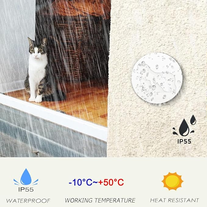 Dog Door Bell, Dog Bells to Go Outside,Dog Bells for Potty Training, Dog Doorbell with Large Touch Area Button,1000FT Range, 58 Chimes, 0-110db Volume,1 No WiFi Receiver & 2 Transmitters