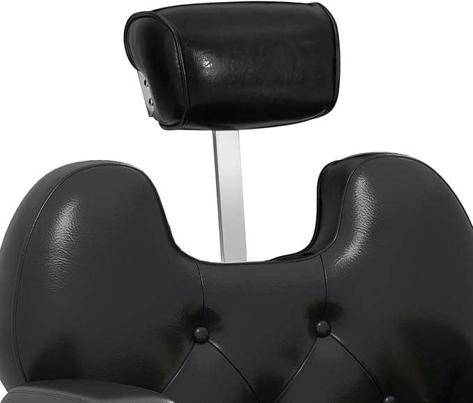 Artist hand Barber Chair Vintage Salon Chair All Purpose Hydraulic Barber Chair Heavy Duty Hairdresser Chair Spa Equipment–Adjustable Headrest & Footrest, Heavy-Duty Hydraulic Pump(Gold/Black)