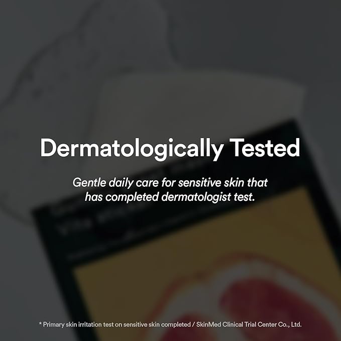 Abib Gummy Sheet Mask Vita Sticker 10 Sheets (Skin Tone) I Korean Face Mask for Sensitive Skin, Soothing & Redness Relief, Daily Skincare Treatment, K-Beauty Sheet Mask