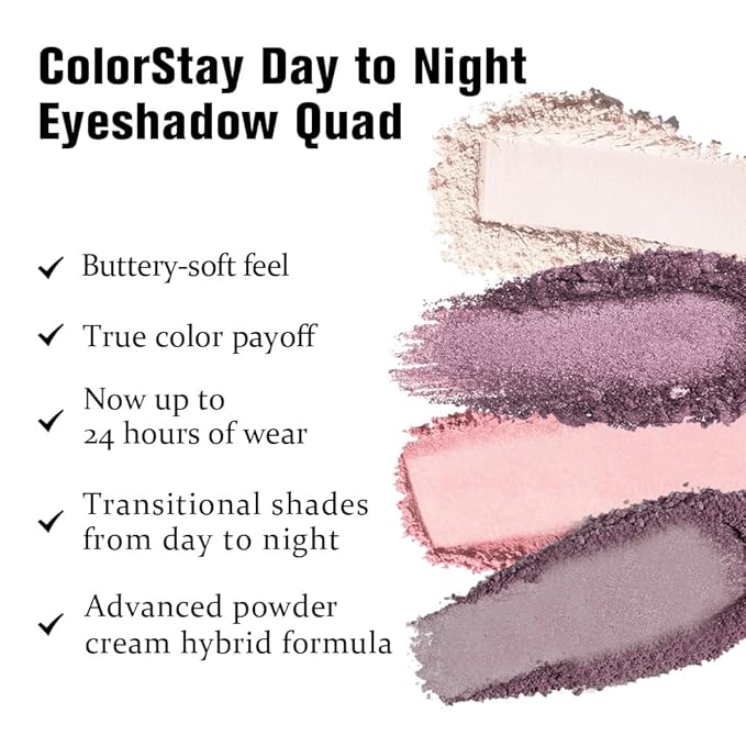 White Pink Purple 4Colors Eyeshadow Makeup Palette with Mirror,Natural Neutral Powde Eye Shadow Palettes for Older Women,Long Lasting Naturing-Looking,Lightweight Eye Makeup Kit Travel Size,Vegan