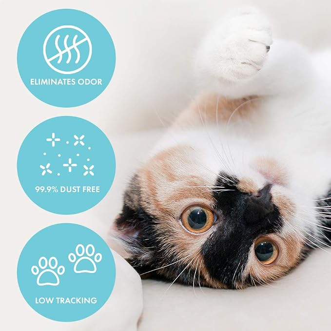 Ultra Pearls Cat Litter - 99.9% Dust Free, Low Tracking, Soft on Paws, Fragrance Free - 5 Lbs., (Pack of 2)