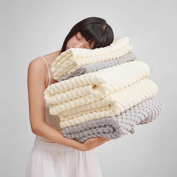 Oversized Bath Towels 40x80 Inches Extra Large Bath Sheets for Adults Super Soft Quick Dry Highly Absobent Microfiber Shower Towels for Bathroom（Olive Green, 6Piece