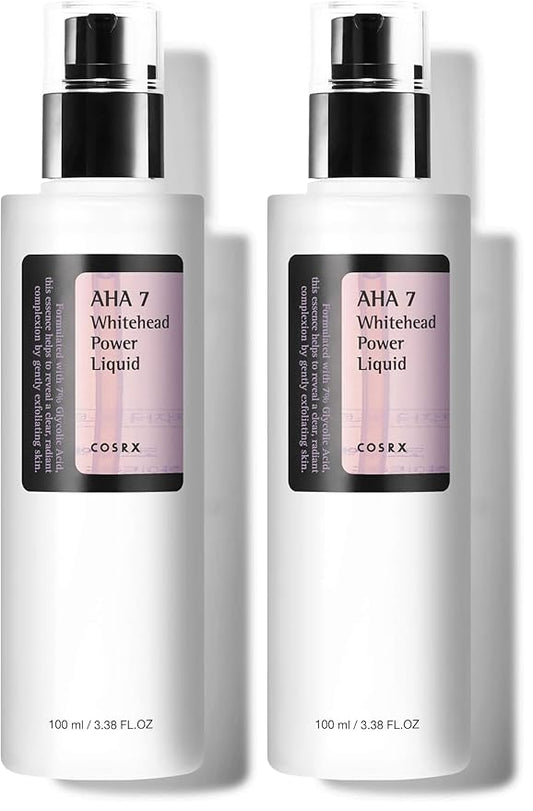 COSRX AHA 7 Whitehead Power Liquid, 100ml (Pack of 2)
