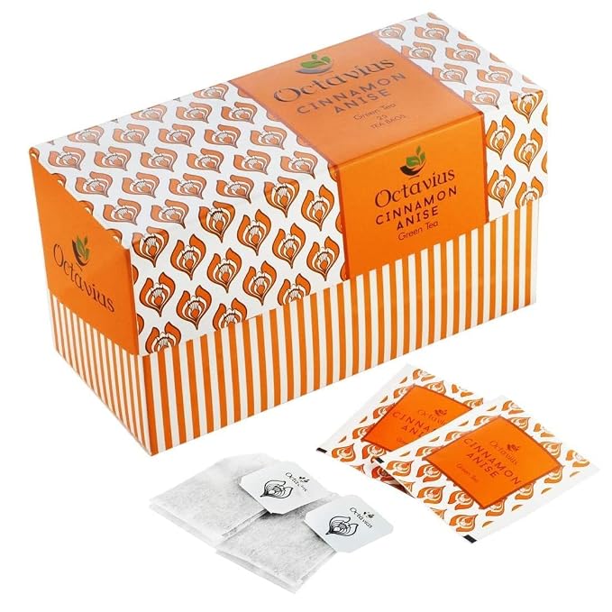 Octavius Indian Masala Black Tea Bags | Strong Indian CTC Tea | Bold & Malty Flavor | Premium Masala Chai for Morning Energy | English Breakfast Style | 30 Tea Bags Pack