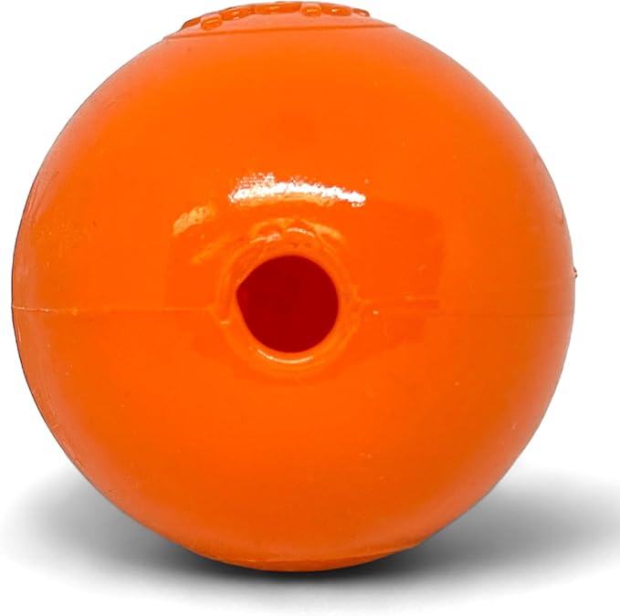 SodaPup Squeaker Ball – Durable Dog Ball Toy, Chew Toy & Floating Retrieving Toy with Squeaker Made in USA from Non-Toxic, Pet-Safe, Food Safe Rubber Material for Bonding, Physical Exercise, & More