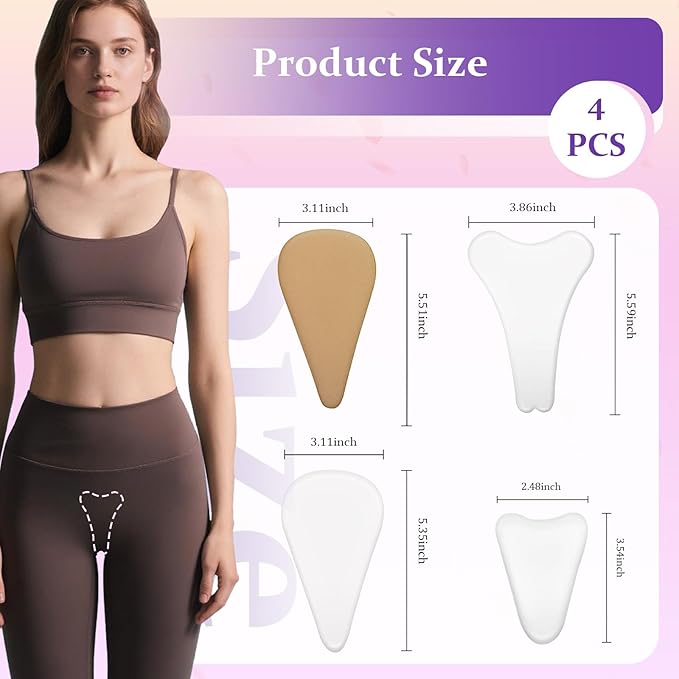 Camel Toe Concealer,Reusable Seamless Camel Toe Underwear,Invisible Frontal Wedgie Cover,Anti Cover Silicone Insert