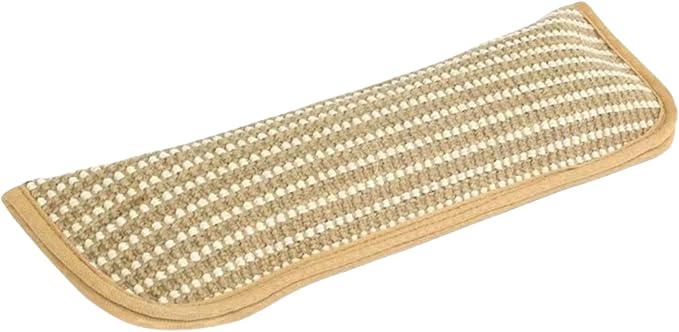 Sisal Catnip Pillow Cat Nail File Scratcher Sisal Teeth-Cleaning Scratching Pad for Kittens & Small Cats Interactive Play & Stress Relief for Indoor Pets
