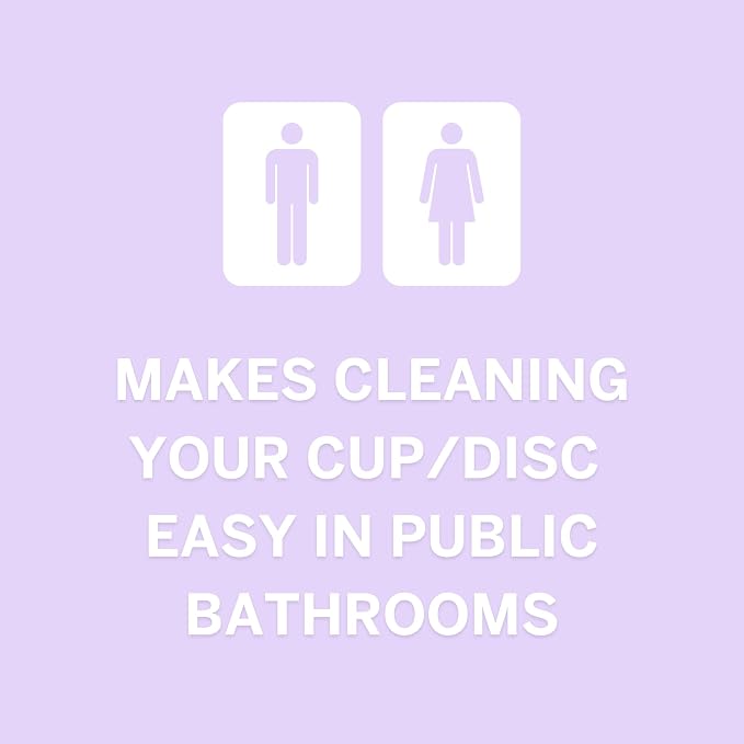 Pixie Feminine Wipes - Flushable, Biodegradable, & Ph Balanced - Individually Wrapped Packet Wipes for On The Go & Public Bathrooms - Wash & Cleaner For Your Menstrual Cups & Discs (2 Packs of 20)
