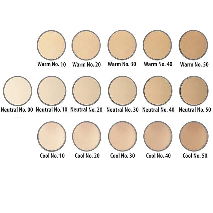 Lauren Brooke Cosmetiques Pressed Foundation, Natural and Organic Makeup (Warm No. 40)