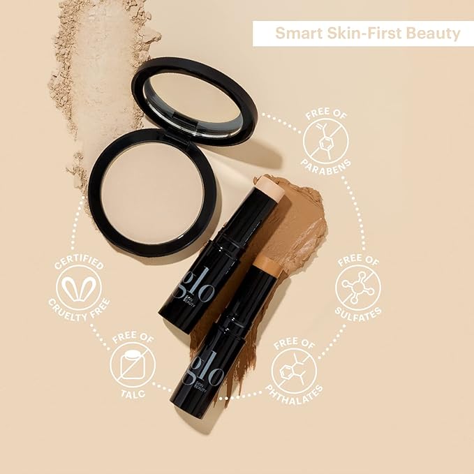 Glo Skin Beauty Eye Shadow Quad | Four Expertly Matched Shades for A Custom Eye Statement, (Bon Voyage)