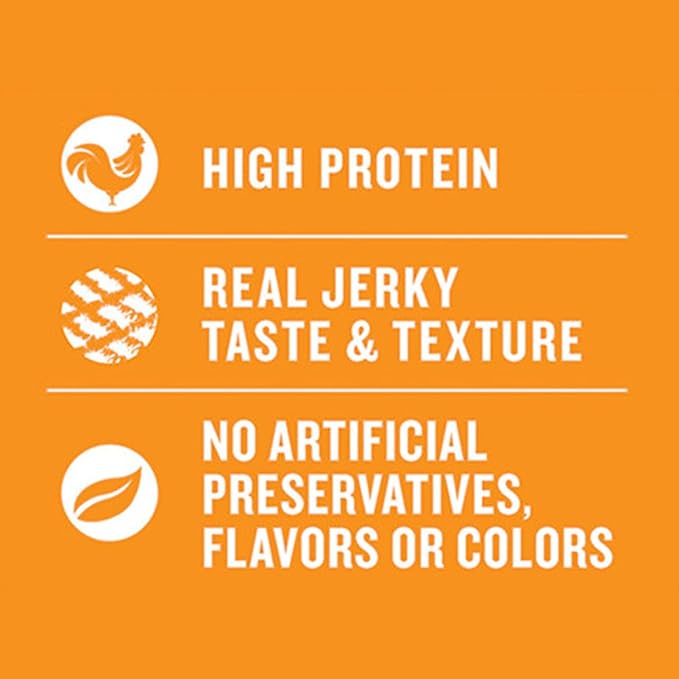 Milo's Kitchen Chicken Jerky Strips Dog Treats, 15 Ounce, (Pack of 4)