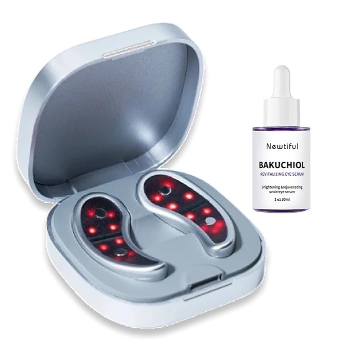 Eye Pods for Under Eyes Bags, Eyes Lift Instant Cream, Red Light Therapy Eyes Pads Patches for Dark (1 PC Eye Pods with 1* Eye Cream)
