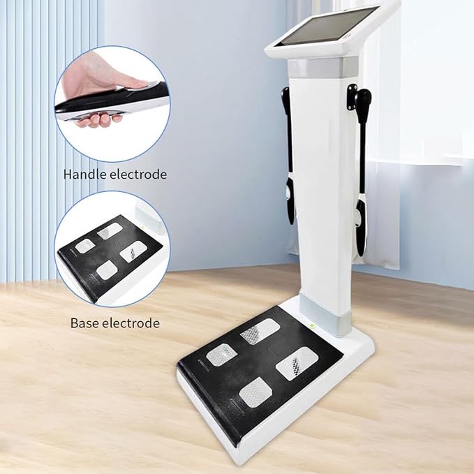 Smart Body Composition Analyzer 10.1 inch HD Touch Body Composition Monitor Health Analyzer Measurement Analysis Fat Testing Machine Human Analyzer Monitor Health Analyzer with Printer