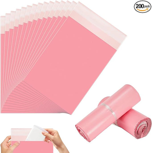 200 Pcs Pink Sanitary Napkin Disposal Bags,Sealable Tampon Disposal Bags, Prevents Odours Thickened Size Feminine Hygiene Bag for Sanitary Napkins and Pads,Disposable Tampon