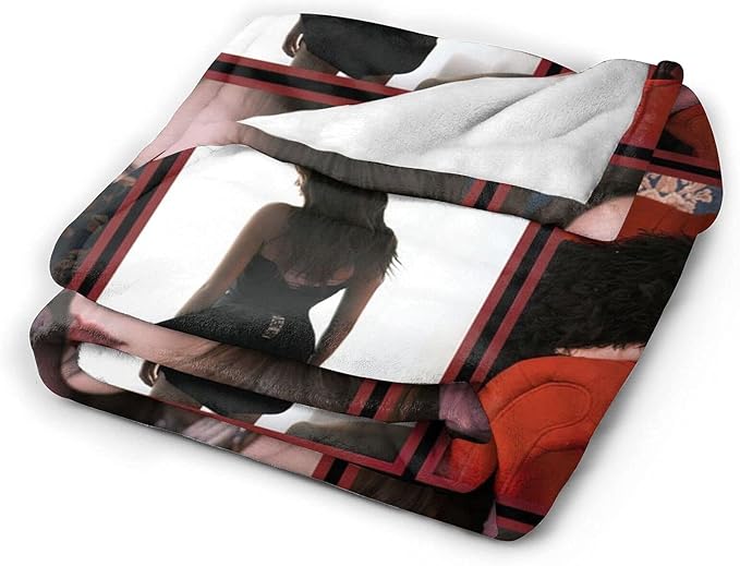 QETXVI Custom Blanket with Photos Text Customized Blanket Personalized Flannel Throw Blankets for Adult Kid Birthday Christmas Halloween Fathers Mothers Valentines Gift - 40"x 50"