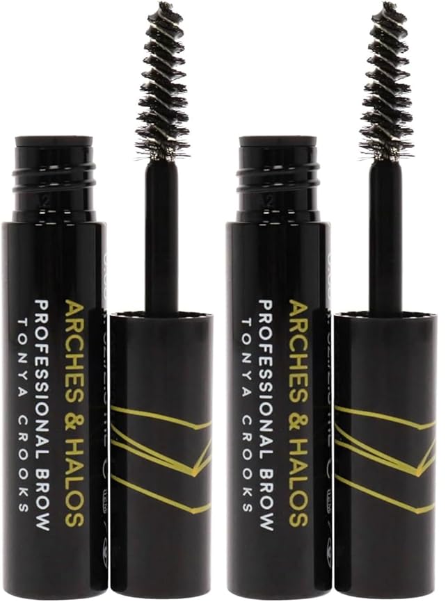 Arches & Halos Arches and Halos Mini Natural Hold Brow Gel - Clear Brow Gel Women 0.08 oz (Pack of 2)
