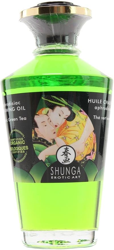 Shunga Aphrodisiac Oil Organica Exotic Green Tea