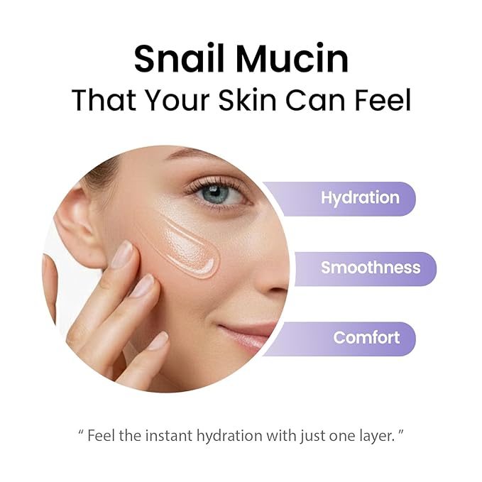coxir Black Snail Collagen Serum – Concentrated Snail Mucin Essence for Skin Resilience, Hydration & Smooth Texture | Lightweight Korean Facial Serum for Daily Moisture Care(1.69 fl.oz)