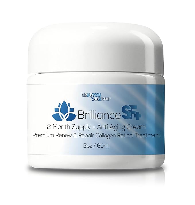 Brilliance SF Plus 2 Month Supply Anti Wrinkle Cream - Our Best Pro Brilliance SF Anti Aging Cream / Anti Wrinkle Cream Plus - Premium Plus Brilliance SF Cream for Day & Night - Promote Soft Skin
