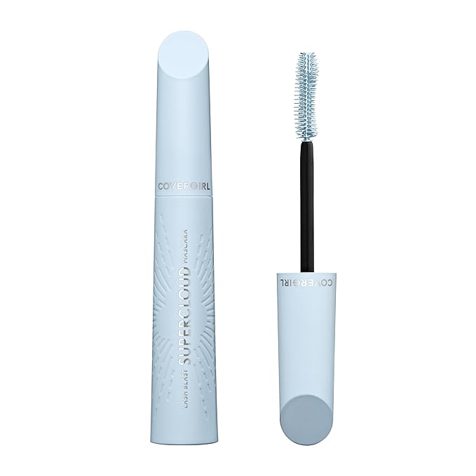 CoverGirl Lash Blast Supercloud, 805 Black, Mascara, Long-Lasting, No Clump or Smudge, Doesn't Flake, Vegan, 0.33oz