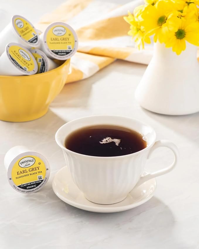 Twinings Tea Sampler (20 Count) Black, Green, Herbal Keurig 2.0 K-Cups – Perfect Gourmet Gift Set