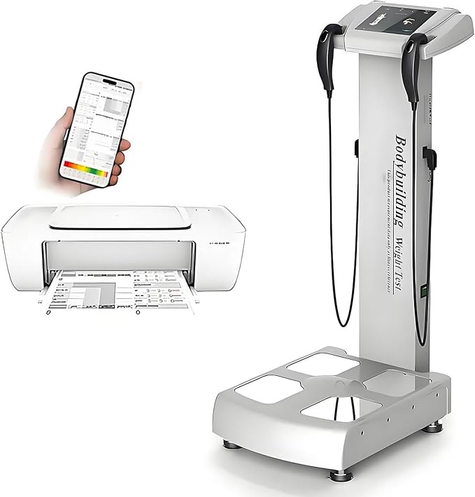 Digital Body Composition Analyzer BMI Body Fat Muscle Mass Measurement Tool for Health Monitoring